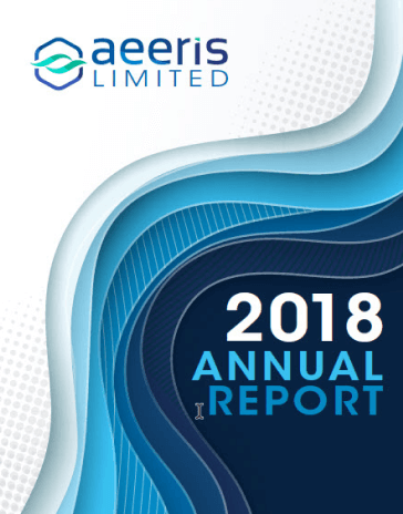 2018 Annual Report Aeeris